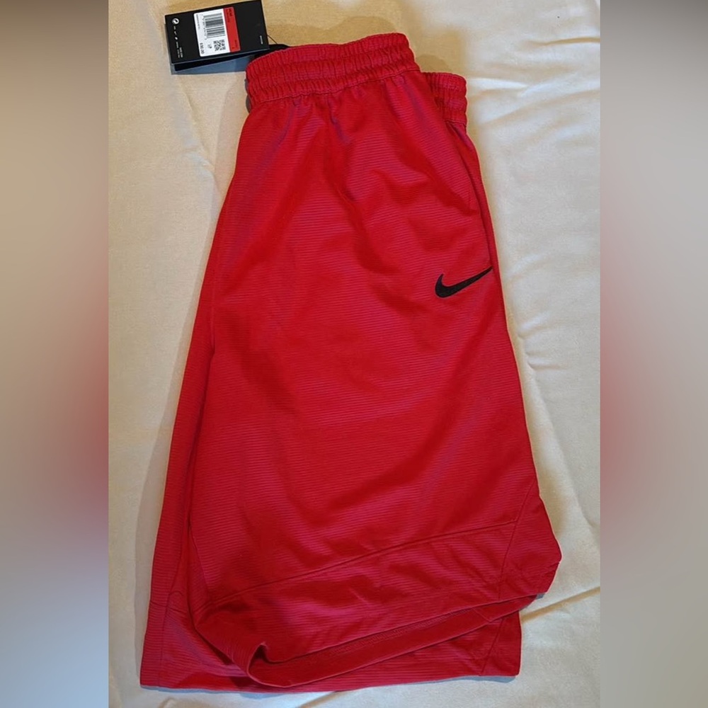 Nike Size L Men’s Red Dri-FIT Shorts